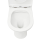 WC à poser Brevis Vario PMR, Blanc