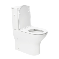 WC à poser Brevis Vario PMR, Blanc