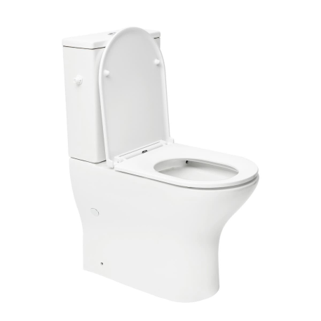 WC à poser Brevis Vario PMR, Blanc