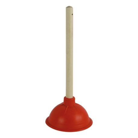 Déboucheur WC ø15cm, Rouge