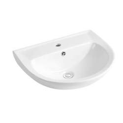 Lavabo suspendu Project 56,5x44cm avec trou de robinetterie