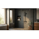 Swiss Aqua Technologies - Colonne de douche avec mitigeur mécanique + Douche de tête 200mm + Douchette 3 jets, Noire ma