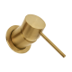 Mitigeur lavabo encastré à levier avec corps d'encastrement Aurum, Or Brossé