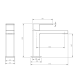 Mitigeur lavabo Vision, Chrome