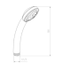 Douchette S-Line, Chrome