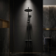 Colonne de douche thermostatique douche de tête ø23,5cm, Chrome