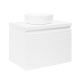 Meuble & vasque Savona 60cm, Blanc Brillant