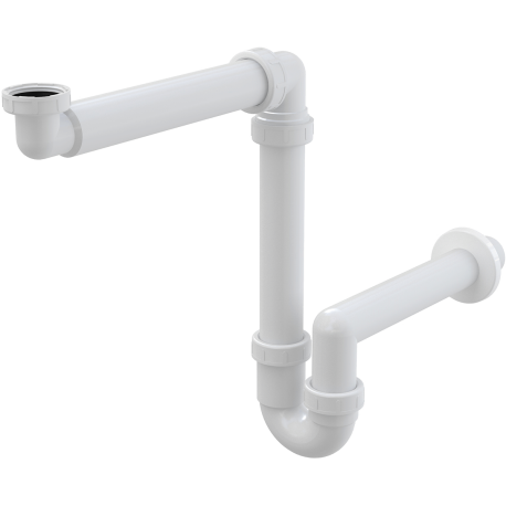 Siphon de salle de bain 5/4' x DN40 (A434)