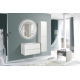 Colonne armoire Verona 40x170x30cm, Blanc Mat