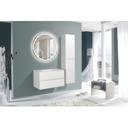 Colonne armoire Verona 40x170x30cm, Blanc Mat
