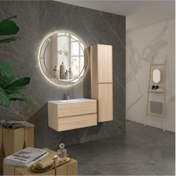 Colonne armoire Verona 40x170x30cm, Bois Clair