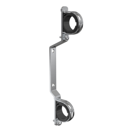 2x Support de fixation 1 rail+2 clips de serrage pour support collecteur 1830