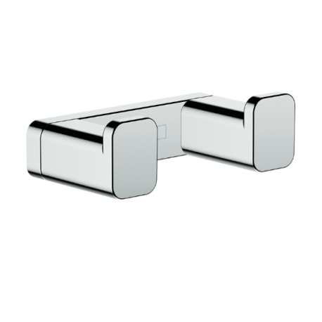 Patère double Addstoris, Chrome
