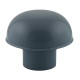 Chapeau de ventilation diamètre 40, Ardoise (SCHAP040ARD)