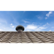 Chapeau de ventilation diamètre 40, Ardoise (SCHAP040ARD)