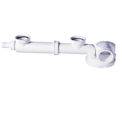Siphon gain de place 2 bacs (WIR30723640)