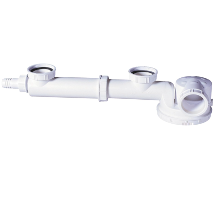 Siphon gain de place 2 bacs (WIR30723640)