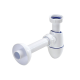Siphon lavabo Easyphon 5/4" Ø40mm avec rosace