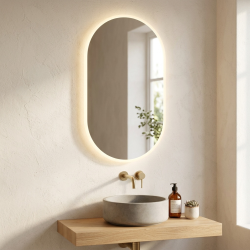 Miroir avec film chauffant et capteur Naturel Project 60x120cm