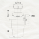 Siphon lavabo neo 40