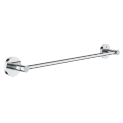 Barre porte serviette Essentials 450mm, Chrome