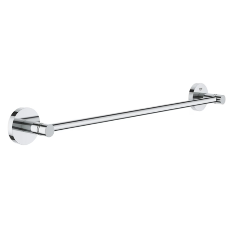 Barre porte serviette Essentials 450mm, Chrome