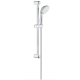 Ensemble de douche 1 jet Vitalio Go 100, Chrome
