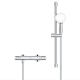 Ensemble de douche complet thermostatique Grotherm 500, Chrome