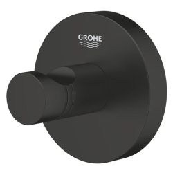 Patère Essentials, Noir Mat