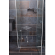 Tabouret antidérapant PMR 27,5x33x48cm, Transparent
