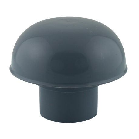 Chapeau de ventilation diamètre 40, Ardoise (SCHAP040ARD)