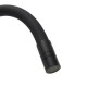 Mitigeur évier, bec flexible silicone, aérateur Neoperl, Noir Mat