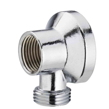Patère mâle femelle 1/2", Chrome