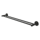 Double barre porte serviettes Essentials, Noir Mat