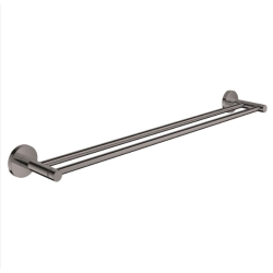 Double barre porte serviette Essentials, Hard Graphite