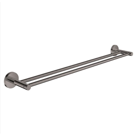 Double barre porte serviette Essentials, Hard Graphite