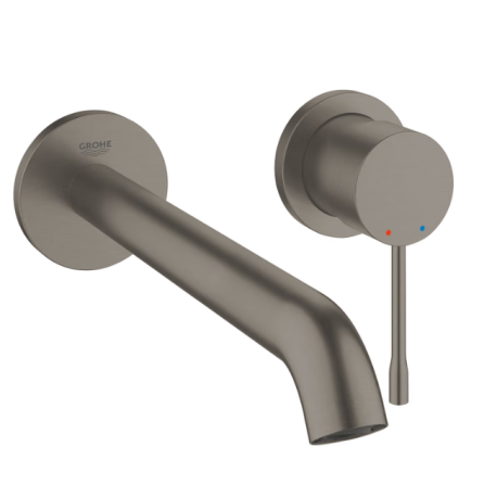 Mitigeur lavabo encastré L Essence, Hard Graphite Brossé