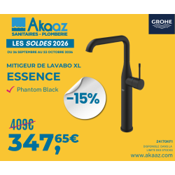 Mitigeur vasque à poser XL "Essence", Phantom Black