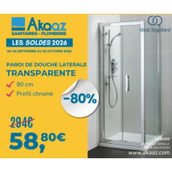 Paroi latéral fixe 90 cm