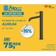 Mitigeur lavabo XL Aurum, Noir Mat