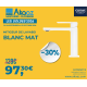 Mitigeur lavabo B-Way, Blanc Mat
