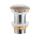 Bonde lavabo clic clac 5/4" Ø trop plein, Marron Mat