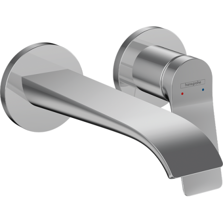 Mitigeur lavabo encastré Vivenis set de finition bec court factice