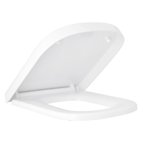 Abattant WC fermeture frein de chute Euro Céramique, Blanc alpin