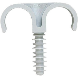 Ramclip gris simple 25 mm