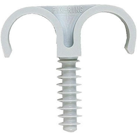 Ramclip gris simple 25 mm