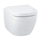 WC suspendu Euro Ceramic, Blanc alpin