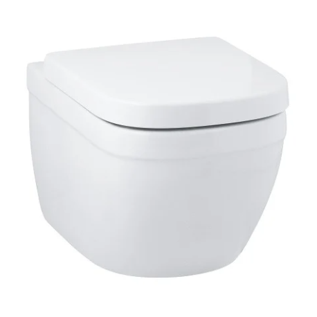 WC suspendu Euro Ceramic, Blanc alpin