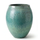 Pot en terre cuite La fontaine 2XL - 67x68cm, Vert profond