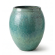 Pot en terre cuite La fontaine 2XL - 67x68cm, Vert profond
